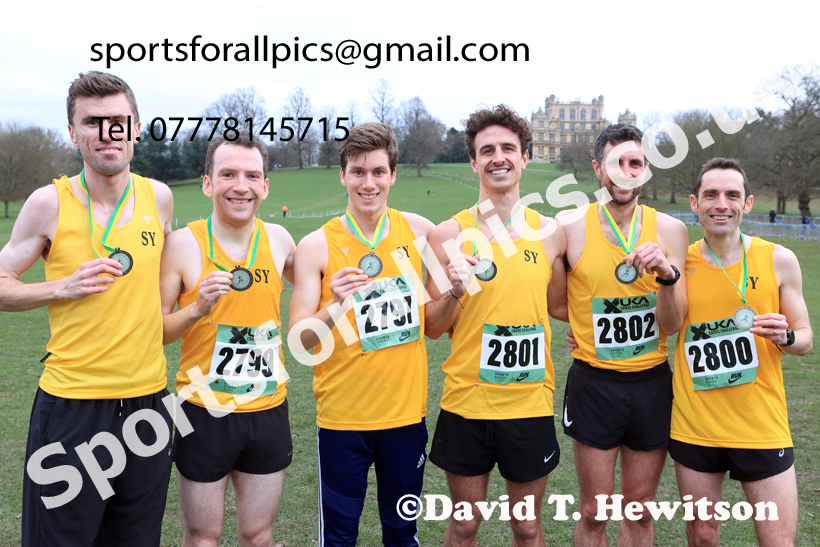 Senior Mens 2026 UK CAU Inter Counties Cross Country, Wollaton Park, Nottingham. Photo: David T. Hewitson/Sports for All Pics